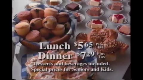 May 13, 1996 - Old Country Buffet Commercial