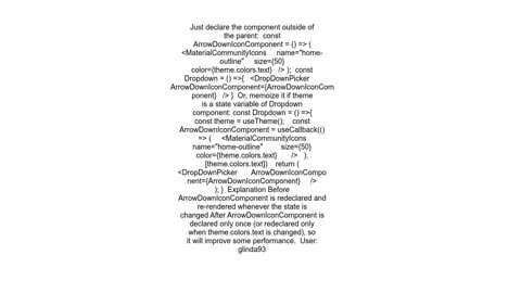 How to fix &#39;eslint-disable-next-line reactno-unstable-nested-components&#39;