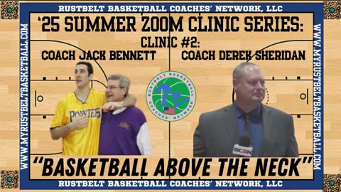 RBCN ‘25 SUMMER CLINIC #2: JACK BENNETT, WI STEVENS-POINT (Retired) Zoom Clinic Trailer:
