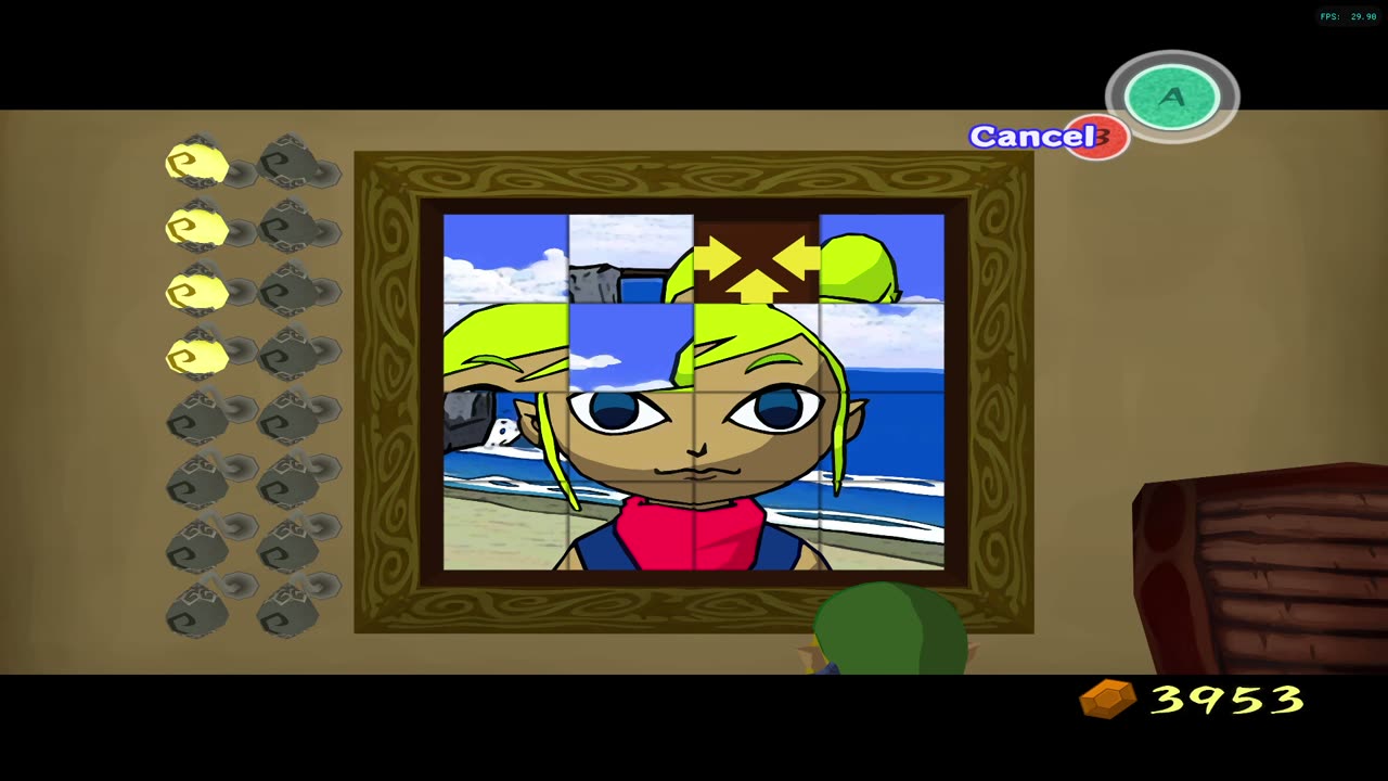 The Legend of Zelda Windwaker [RA] - Episode 29.5 - Private Oasis Puzzle 5 - Tetra [NC]