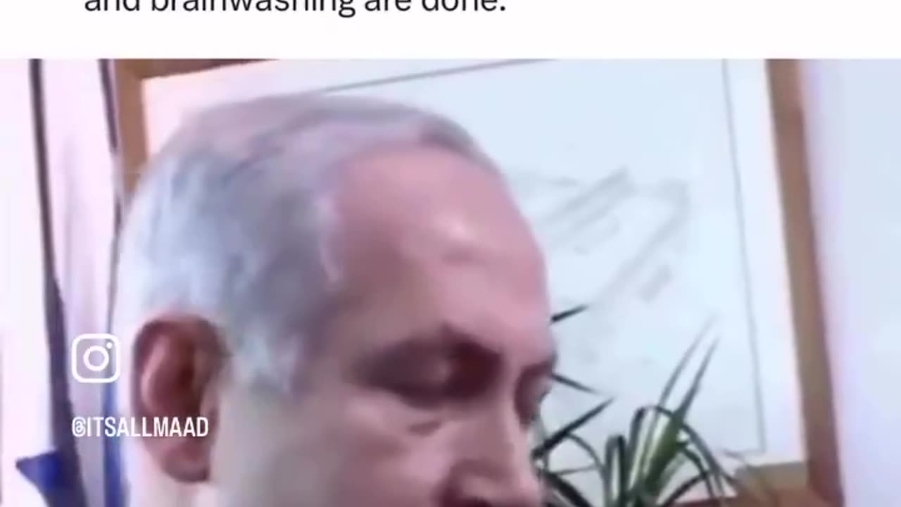 Netanyahu back in 2003 explained how easy it is to brainwash people and commit false flags…
