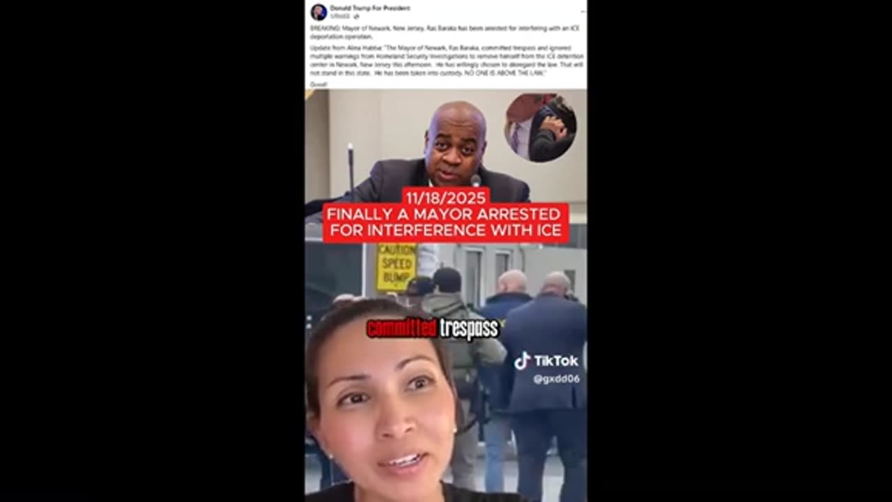 Mayor of Newark NJ arrest ..