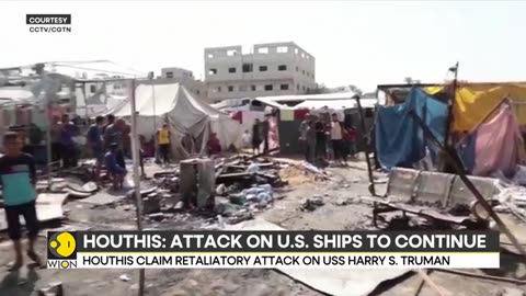 US-Houthi War: Houthis Claim Attack On US Aircraft Carrier | World News | WION