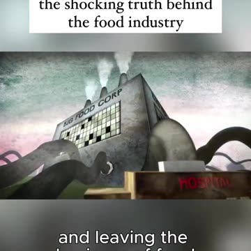 Documentary reveals the shocking truth behind the food industry.