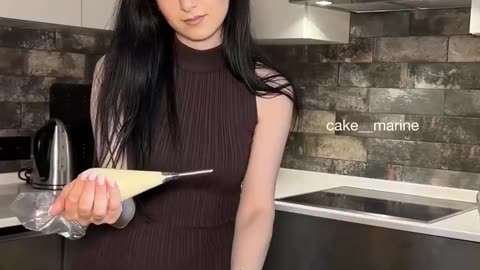 Donuts with custard