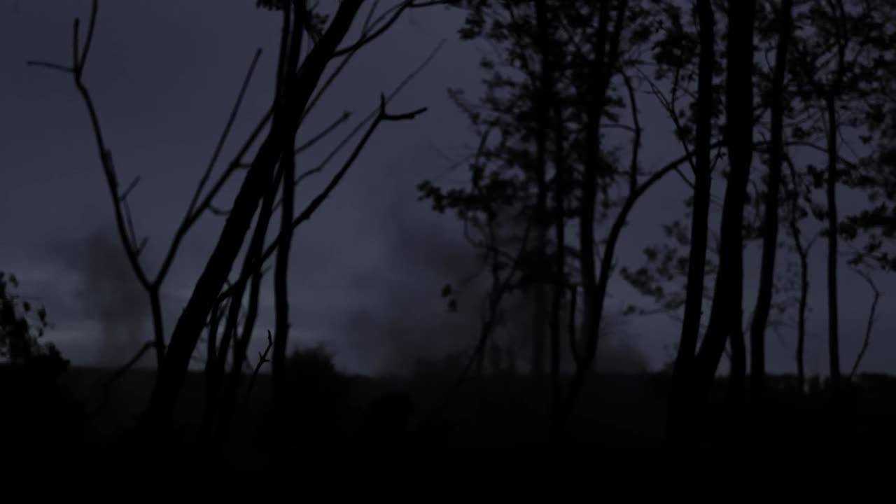 Intense Firefight in Almost Complete Darkness