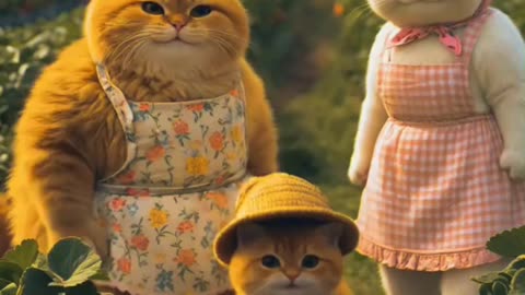 cat on farm