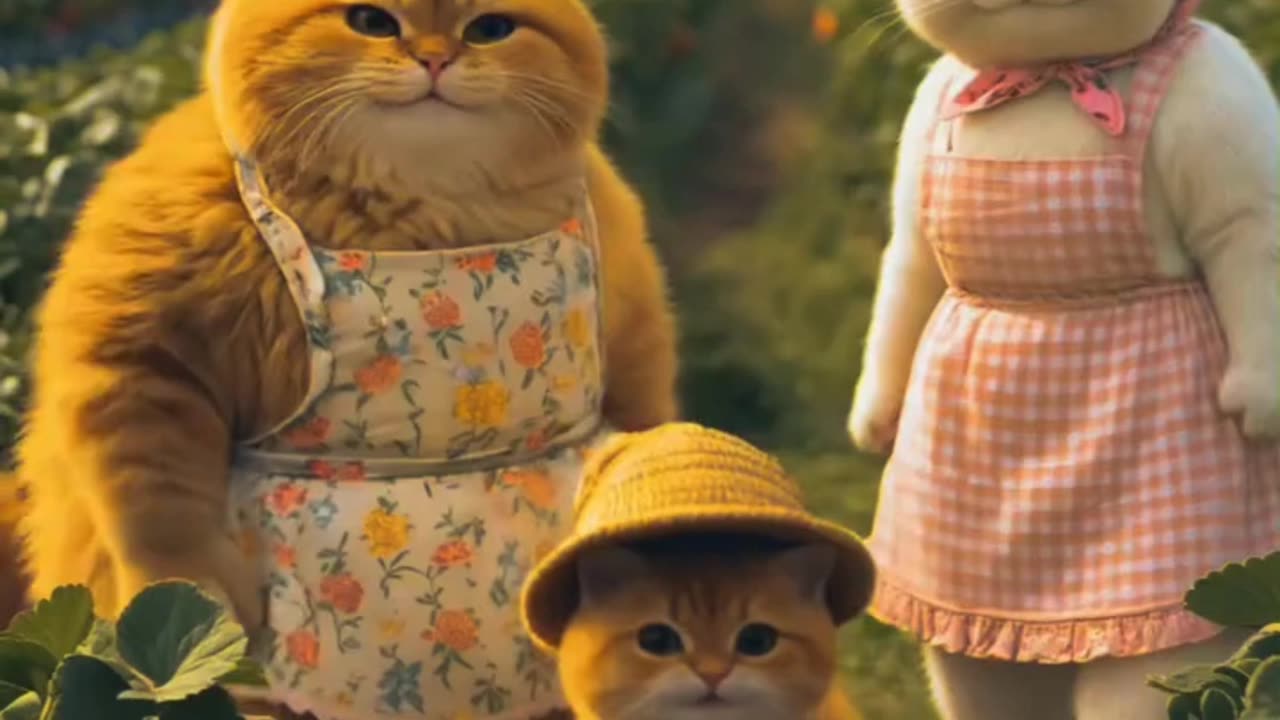 cat on farm