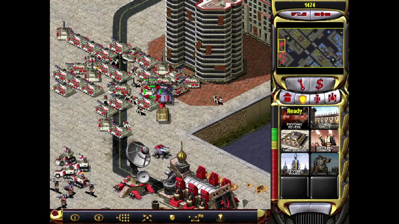COMMAND & CONQUER: RED ALERT 2; [THE FIRST 1V1] WITH 7 YEAR OLD SON