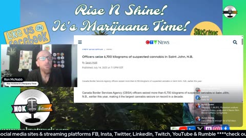 Rise ‘N Shine! It's Marijuana Time! Wake ‘N Bake Show Ep 253 July 17, 2025