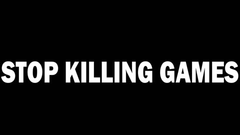 Stop Killing Games Pirate Software