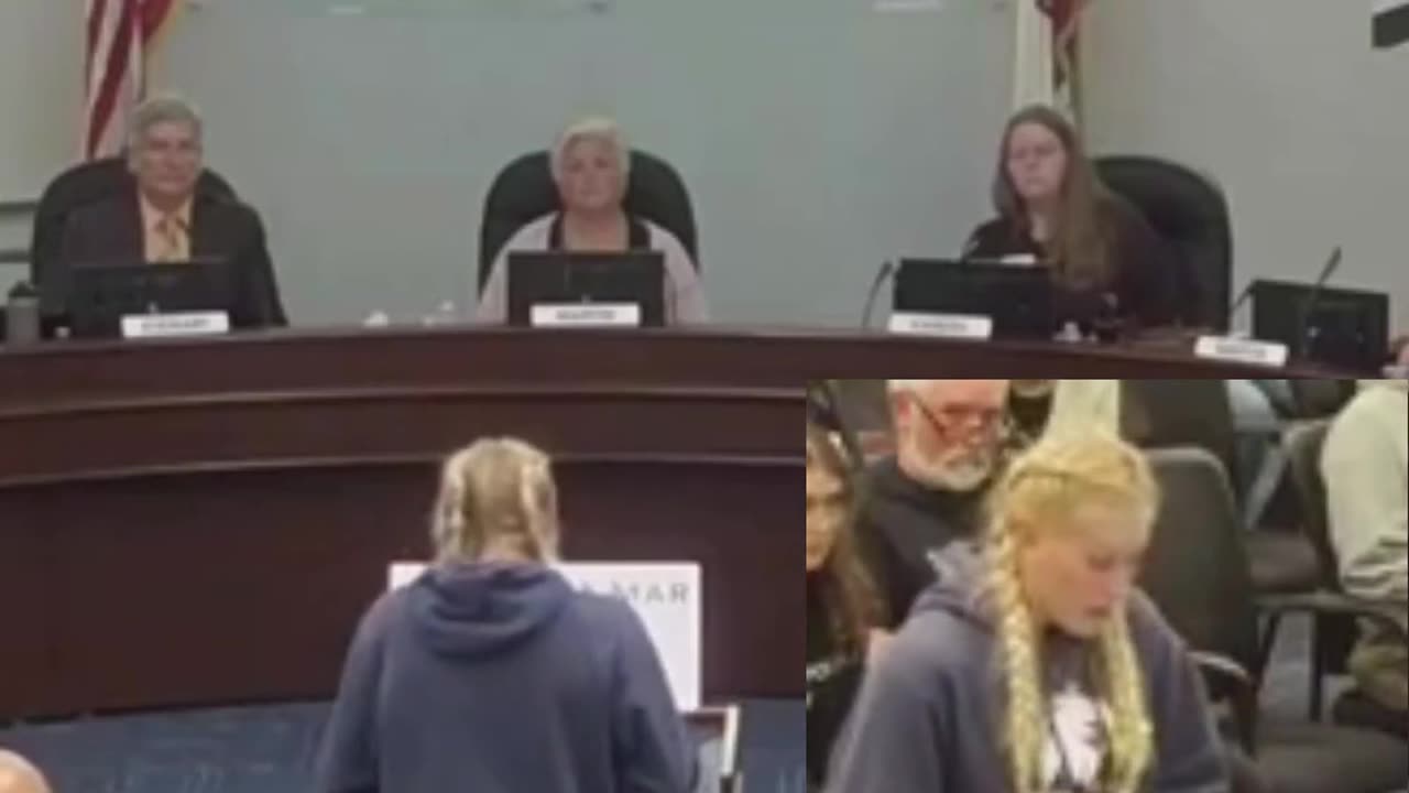 CA Girl Cries Describing trans Athlete Exposure, School Board says 'Wrap it Up' #sports #athlete