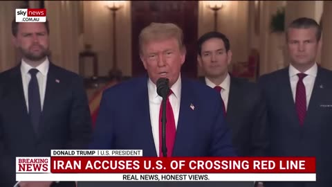 White House calls CNN "fake news" over report claiming Democrats weren't briefed on Iran strike.