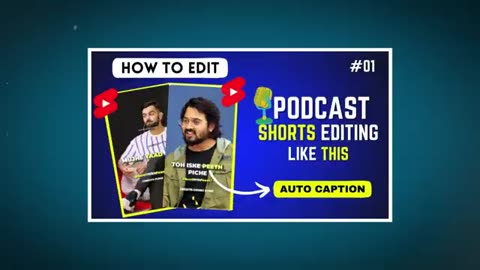 Easiest way to make podcast shorts like ‪ScrollWithPawan7‬ with youtube create