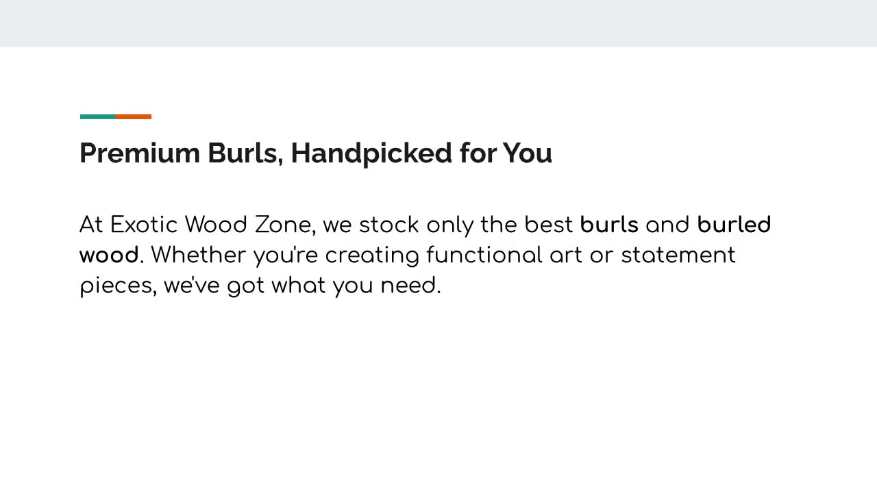 natural artistry of burl wood