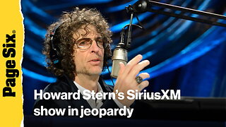 Howard Stern's SiriusXM show in jeopardy as $500M contract nears its end: report