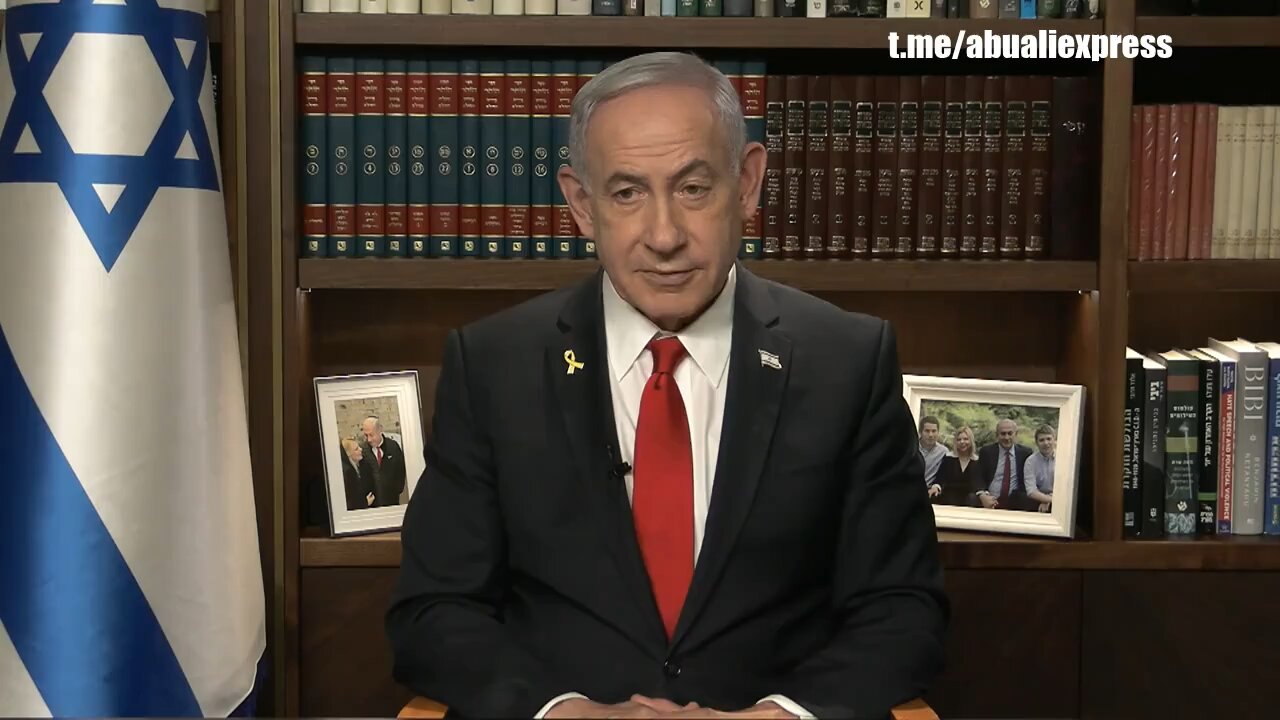 Netanyahu Interview on a Telegram Channel.