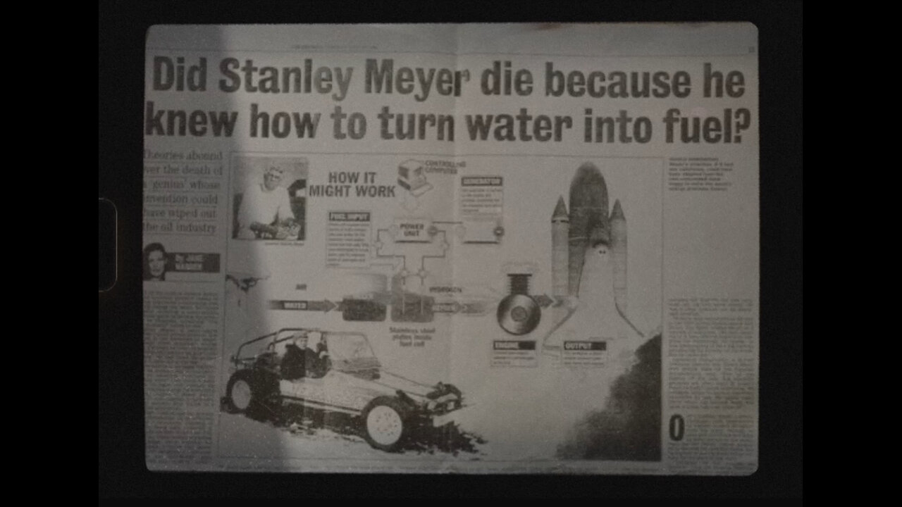 Stanley Meyer - The Man Who Invented a Water Powered Car