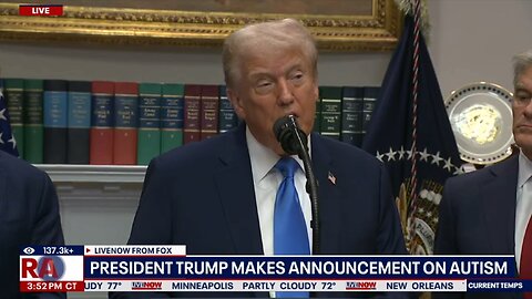 Trump, RFK Jr. and Dr. Oz on autism rates and Tylenol