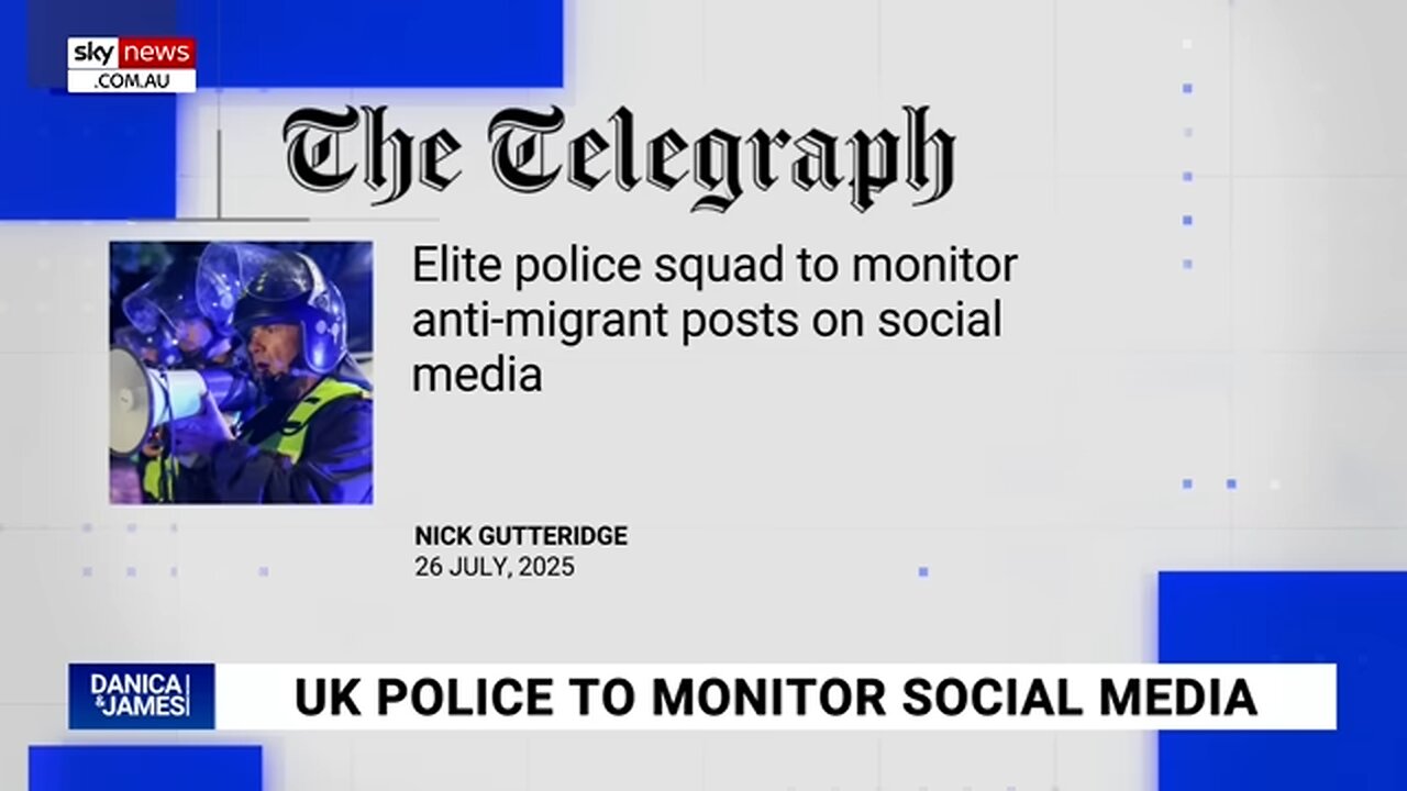 ‘Authoritarian’: UK police to monitor social media posts for anti-migrant sentiment