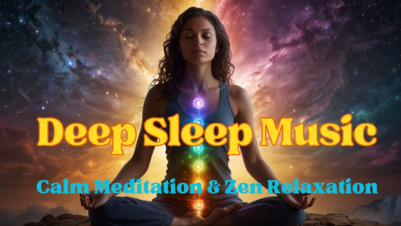 Deep Sleep Music | Calm Meditation & Zen Relaxation | Study & Healing Sleep Music