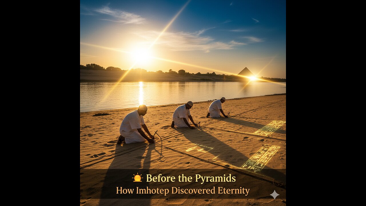 Before the Pyramids – How Imhotep Discovered Eternity