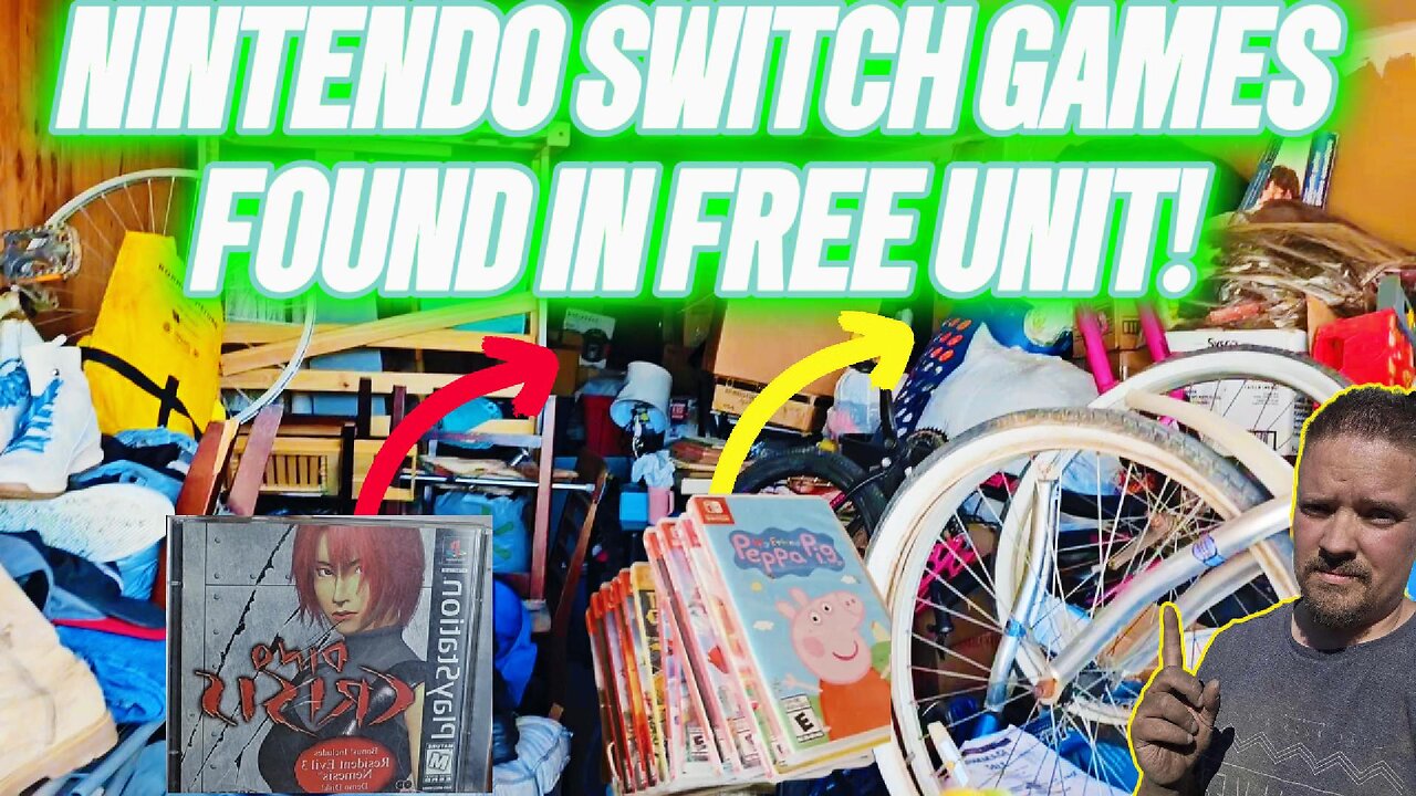 Huge 10x30 Storage Unit was Free But With A Catch. Video Games & Collectibles