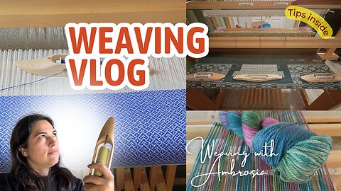 Weaving Vlog: Project Update & Creative Process Unveiled!