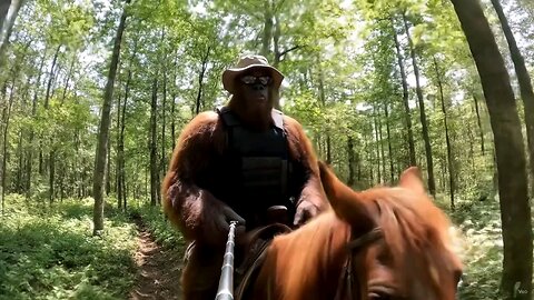 cabalgando