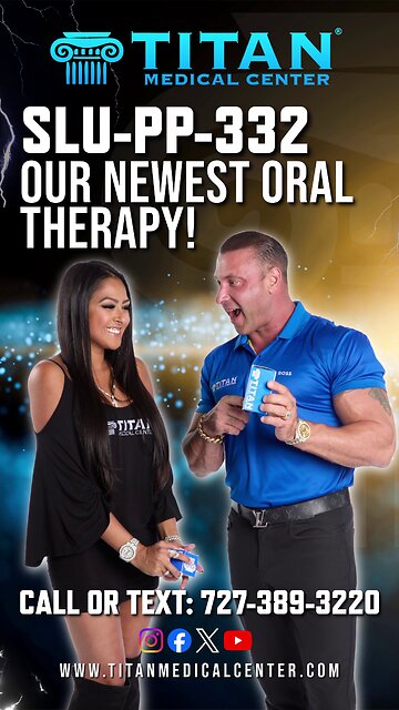Our newest oral Titan Therapy SLU-PP-332 is a workout in a capsule!