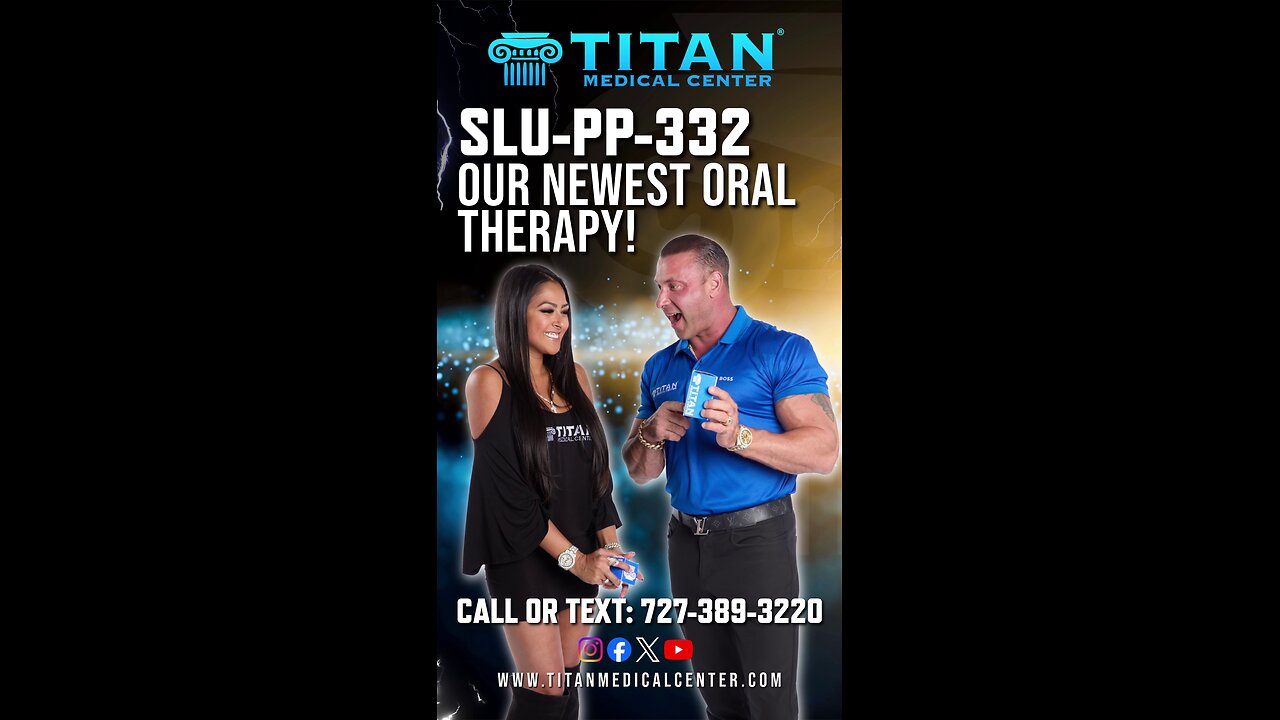 Our newest oral Titan Therapy SLU-PP-332 is a workout in a capsule!