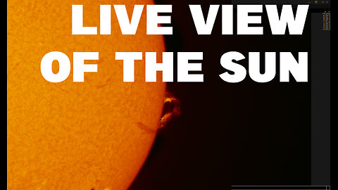LIVE NOW: Stunning Live video of the su