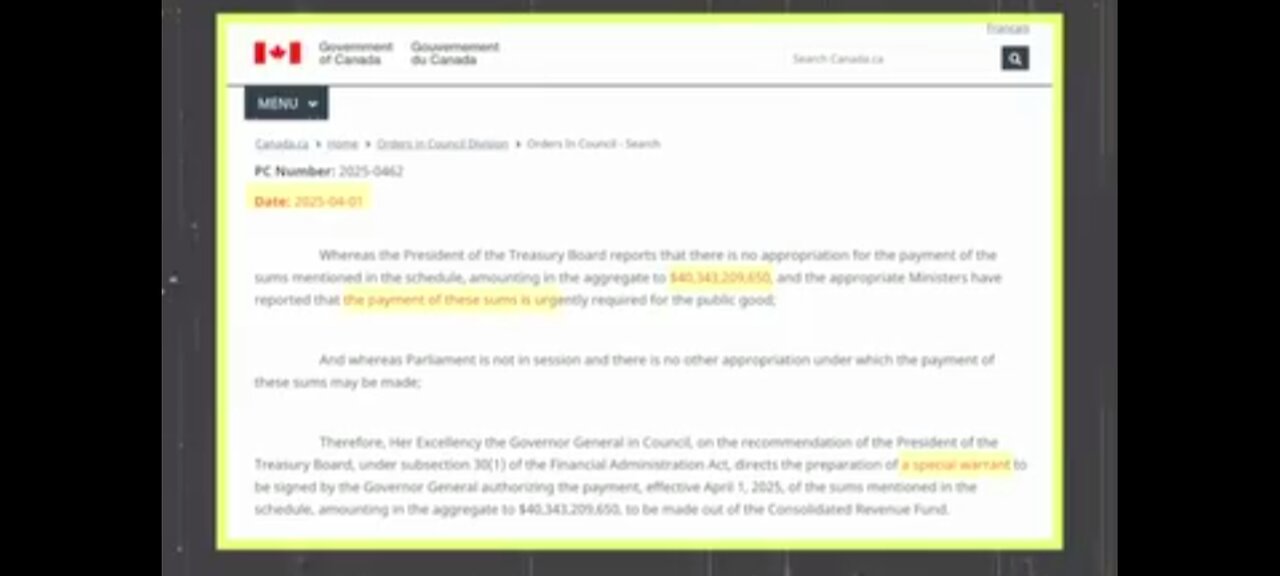 $40B CANADIAN CORRUPTION