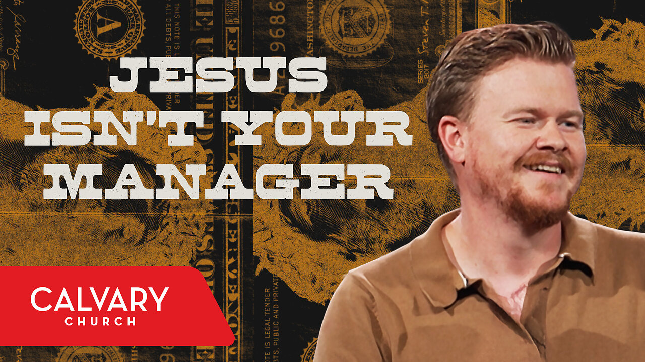Jesus Isn't Your Manager - Matthew 11:25-30 - Taylor Bronisz
