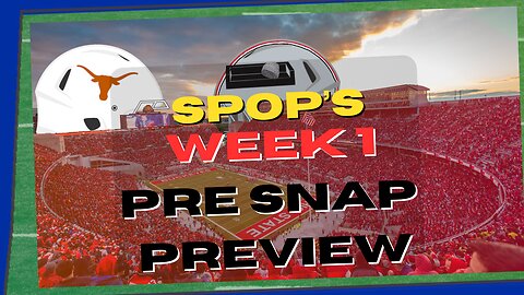 Texas @ Ohio State - Week 1 Pre Snap Preview