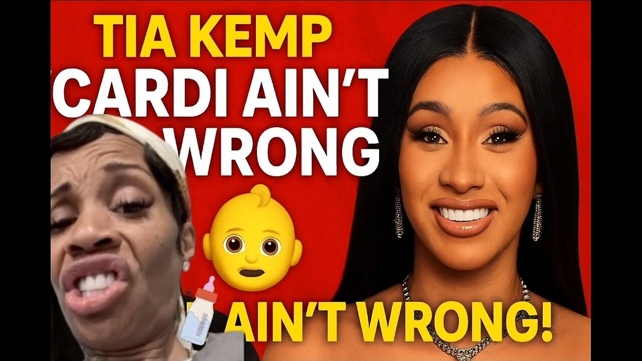 Tia Kemp Defends Cardi B 👑👶 ‘She Ain’t Wrong!’ 🔥