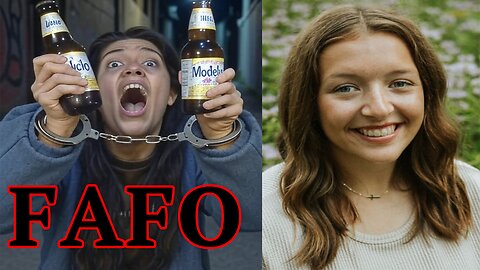 DRUNK Illegal Alien FINDS OUT when her "Modelo Beers" KILLS an American! FAFO!
