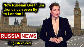 Now Russian Geranium drones can even fly to London!