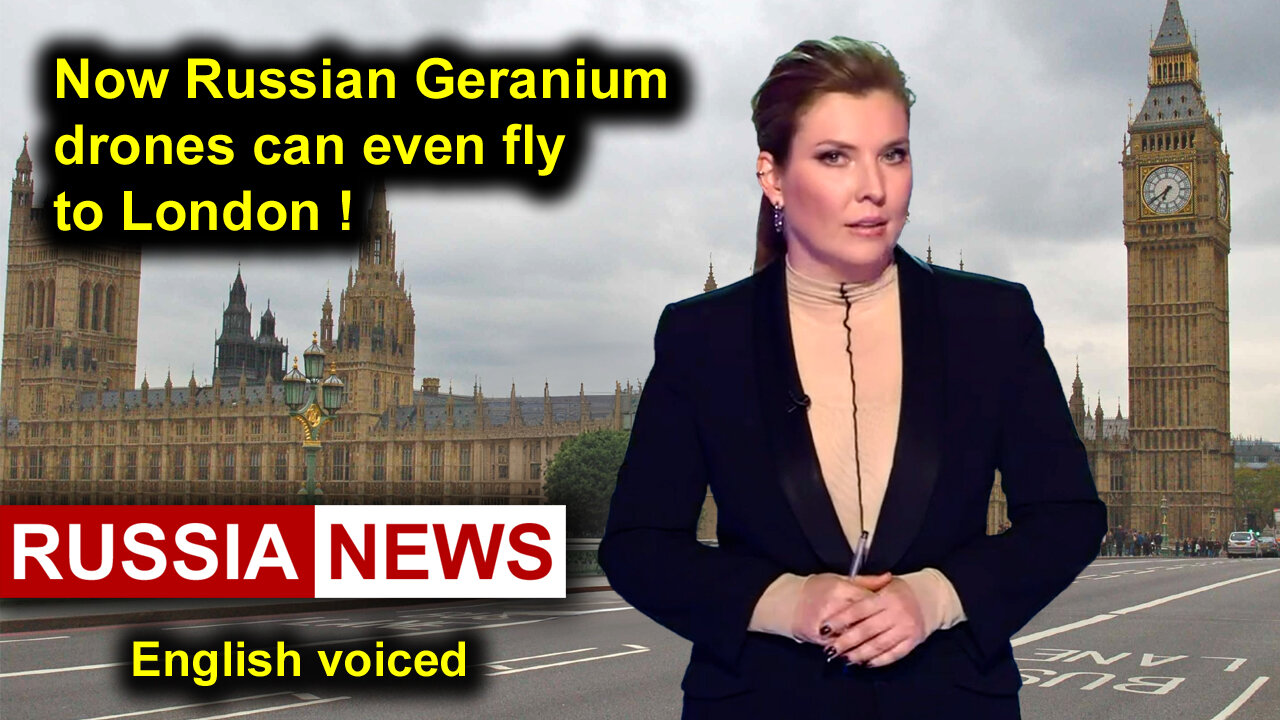 Now Russian Geranium drones can even fly to London!