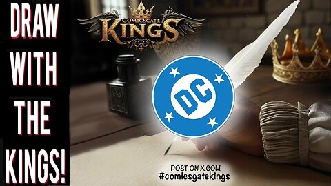 COMICSGATE KINGS! Let's draw DC COMICS characters! - August 11 2025