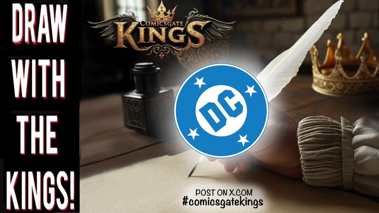 COMICSGATE KINGS! Let's draw DC COMICS characters! - August 11 2025