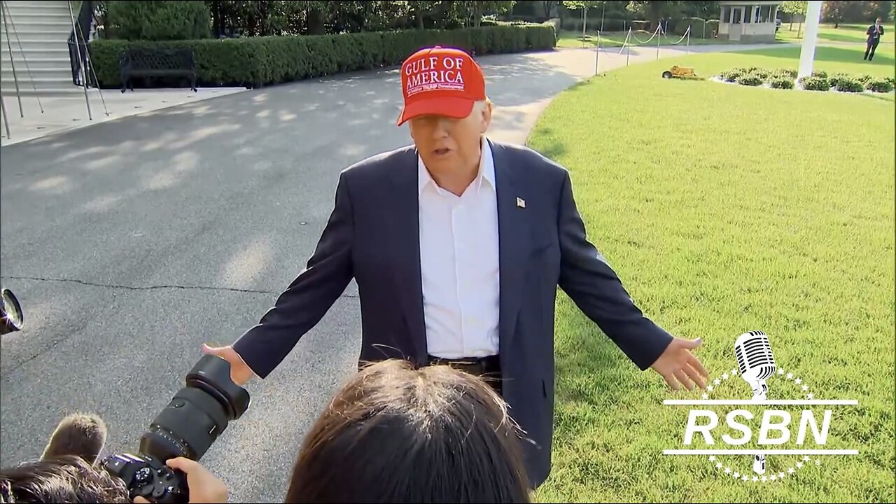 PRESIDENT TRUMP BRIEF MEDIA❤️🇺🇸🎬🎤🕺BEFORE VISIT ALLIGATOR ALCATRAZ IN FLORIDA🏬💫