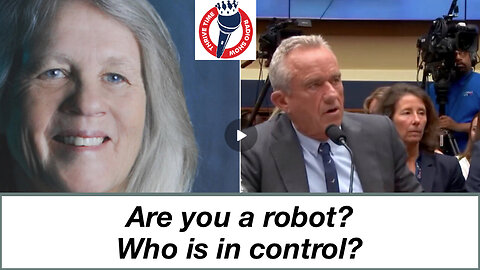 Are you a robot? Who is in control?