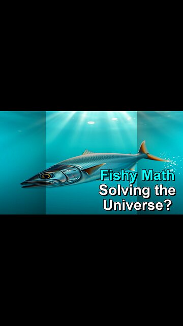 Math Under the Sea? Fish Solve the Universe? #shorts