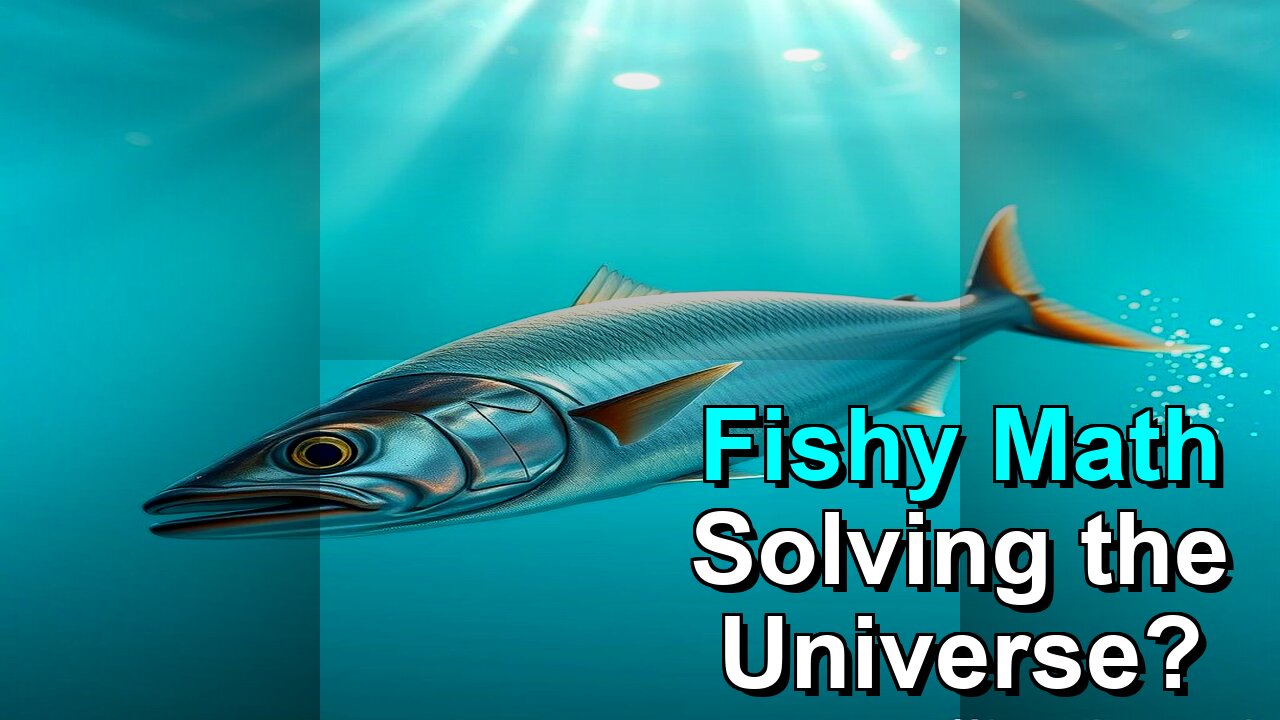 Math Under the Sea? Fish Solve the Universe? #shorts