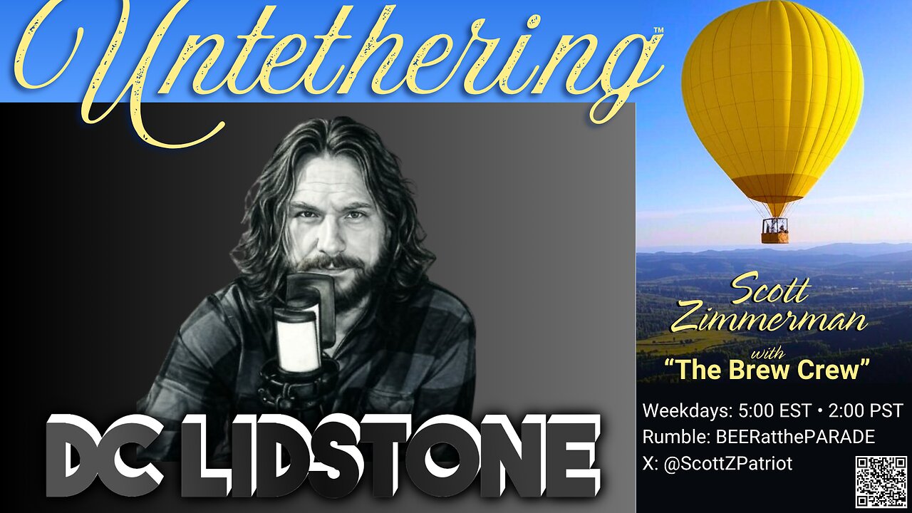 Scott and Newstreason Dave help DC Lidstone Launch His New Podcast!