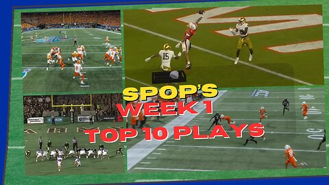 College Football's SpOp Week 1 Top 10 Plays