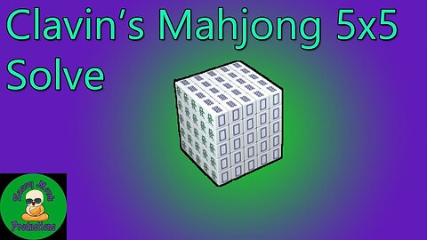 Calvin's Mahjong 5x5 Solve