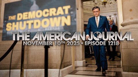 AMERICAN JOURNAL WITH BREANNA MORELLO - 11/10/2025: Senate Dems Break With Schumer, Advance Plan To End Record-Breaking Gov’t Shutdown
