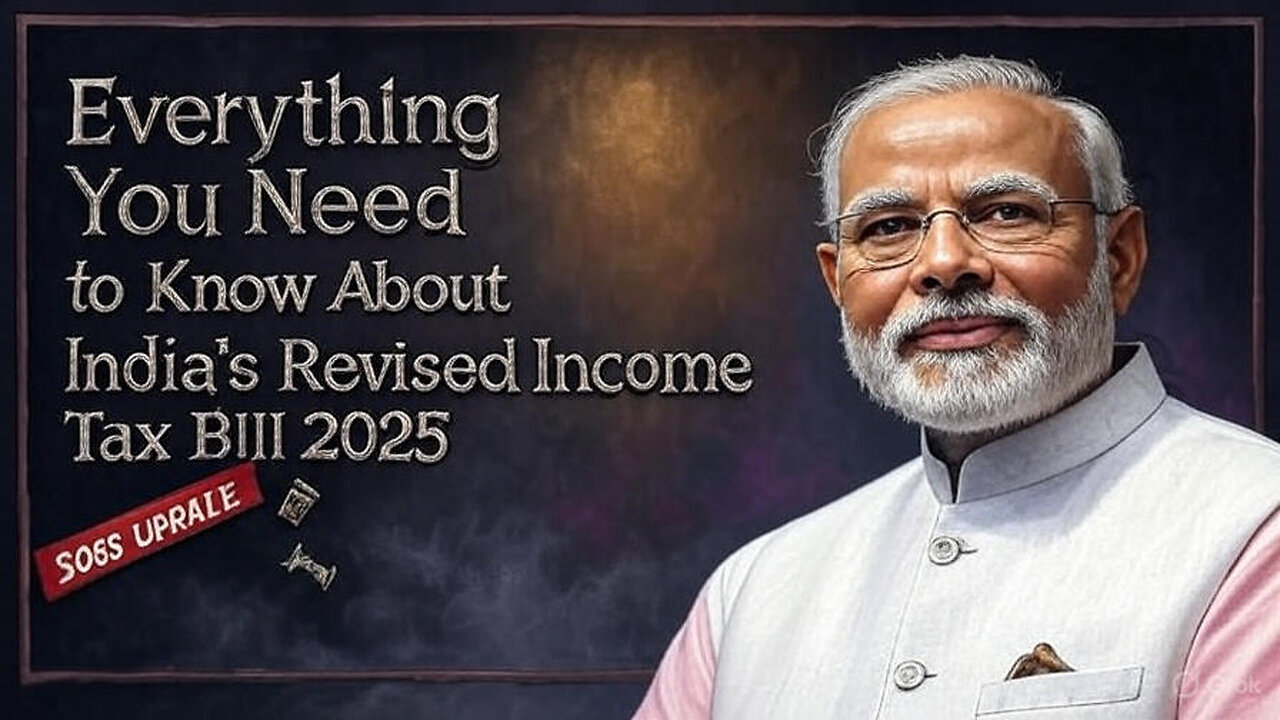 EVERYTHING YOU NEED TO KNOW ABOUT INDIA'S NEW INCOME TAX BILL 2025